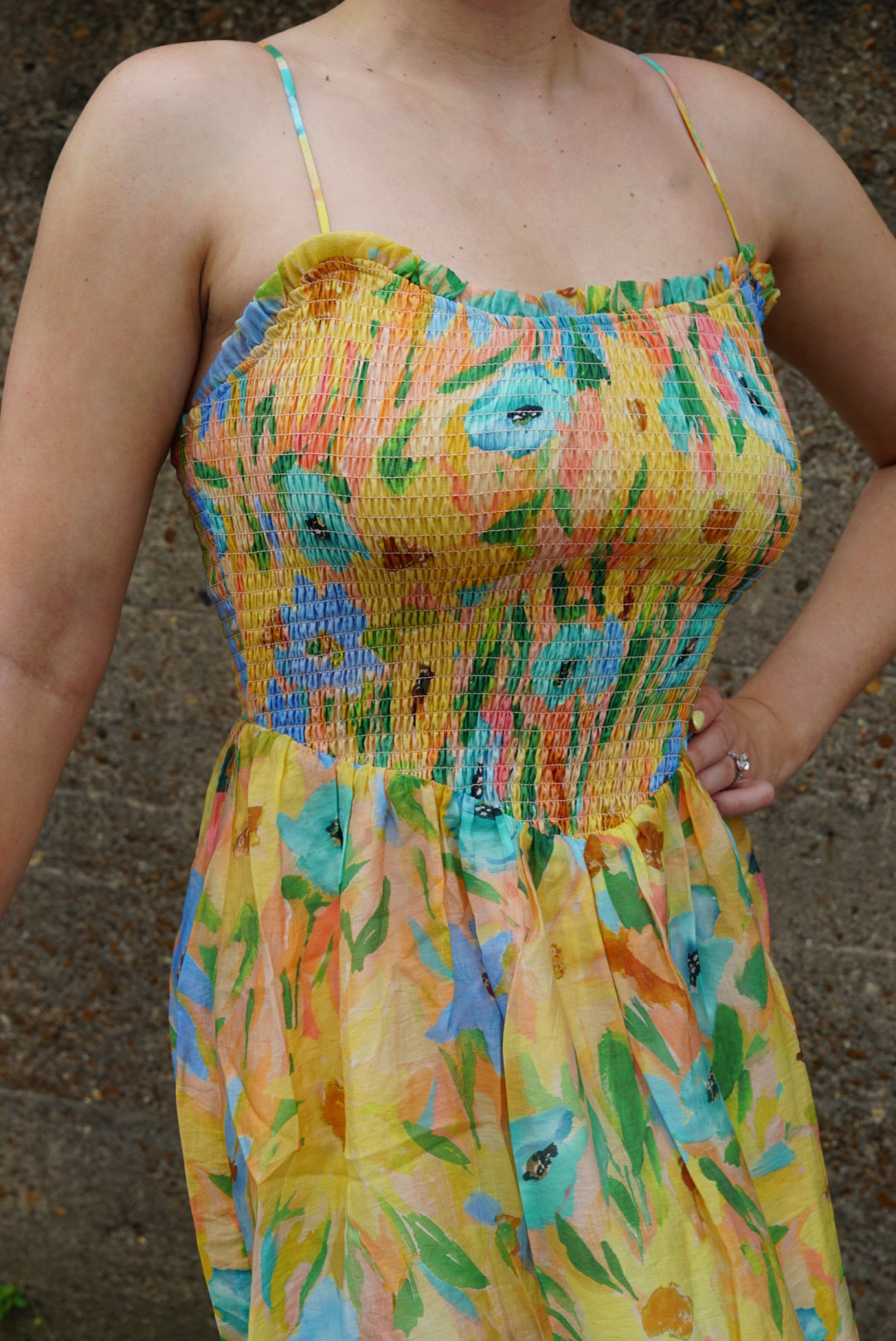 Sunset Garden Dress