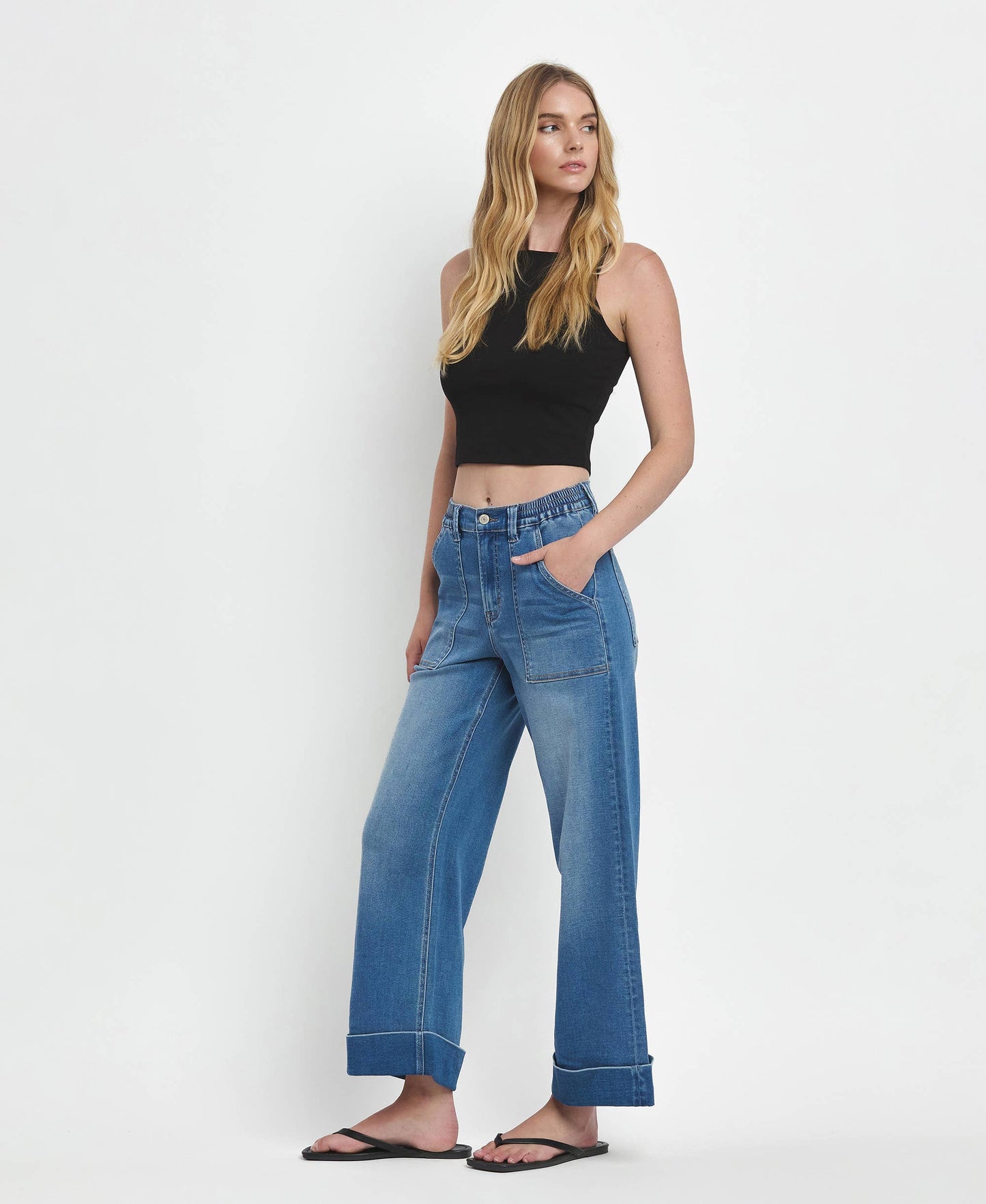 The Cuffed Baggy Jean