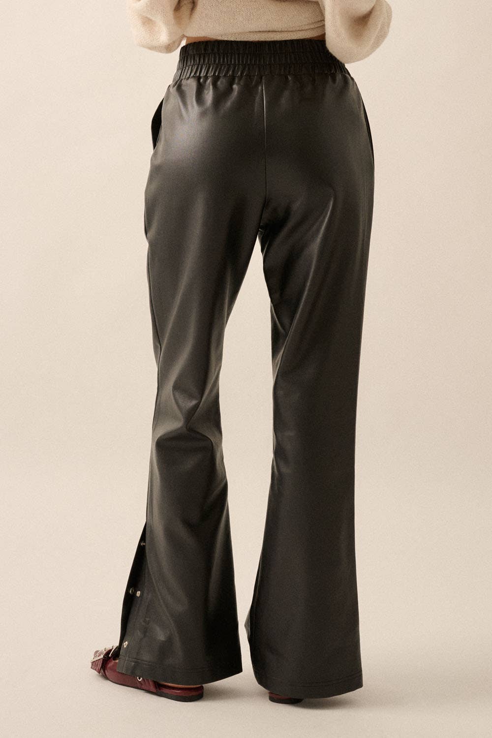 Faux Leather Pants