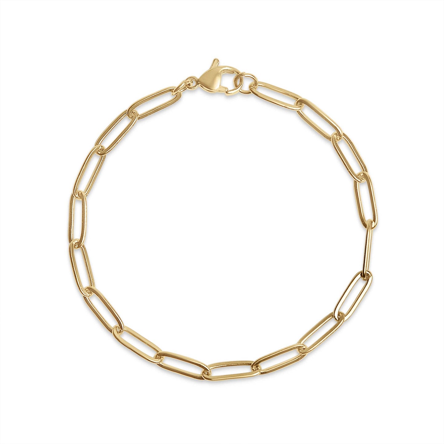 Layla Paperclip Chain Bracelet