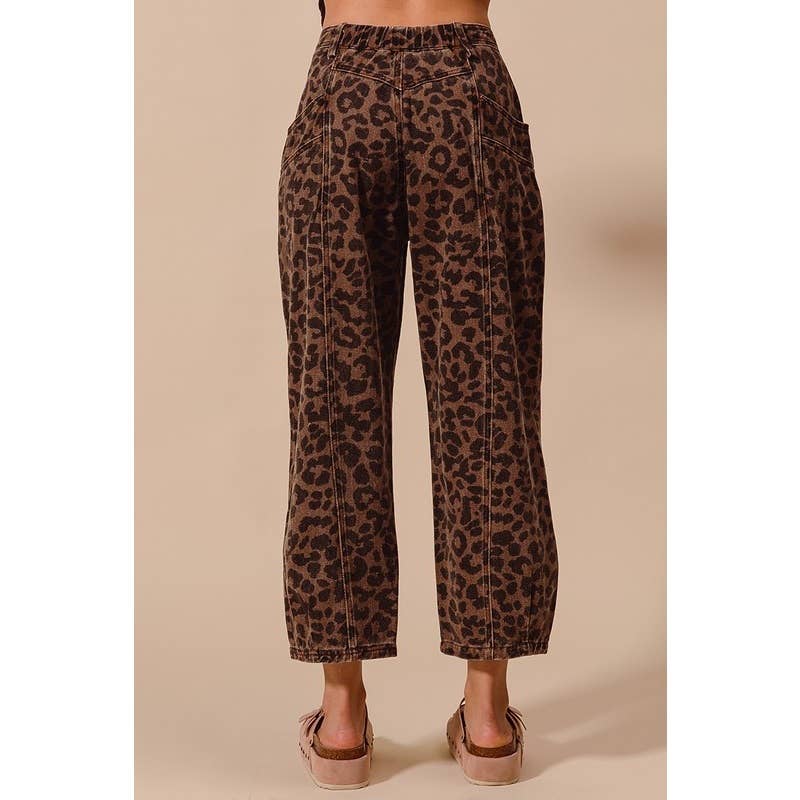 Leopard Print Pants