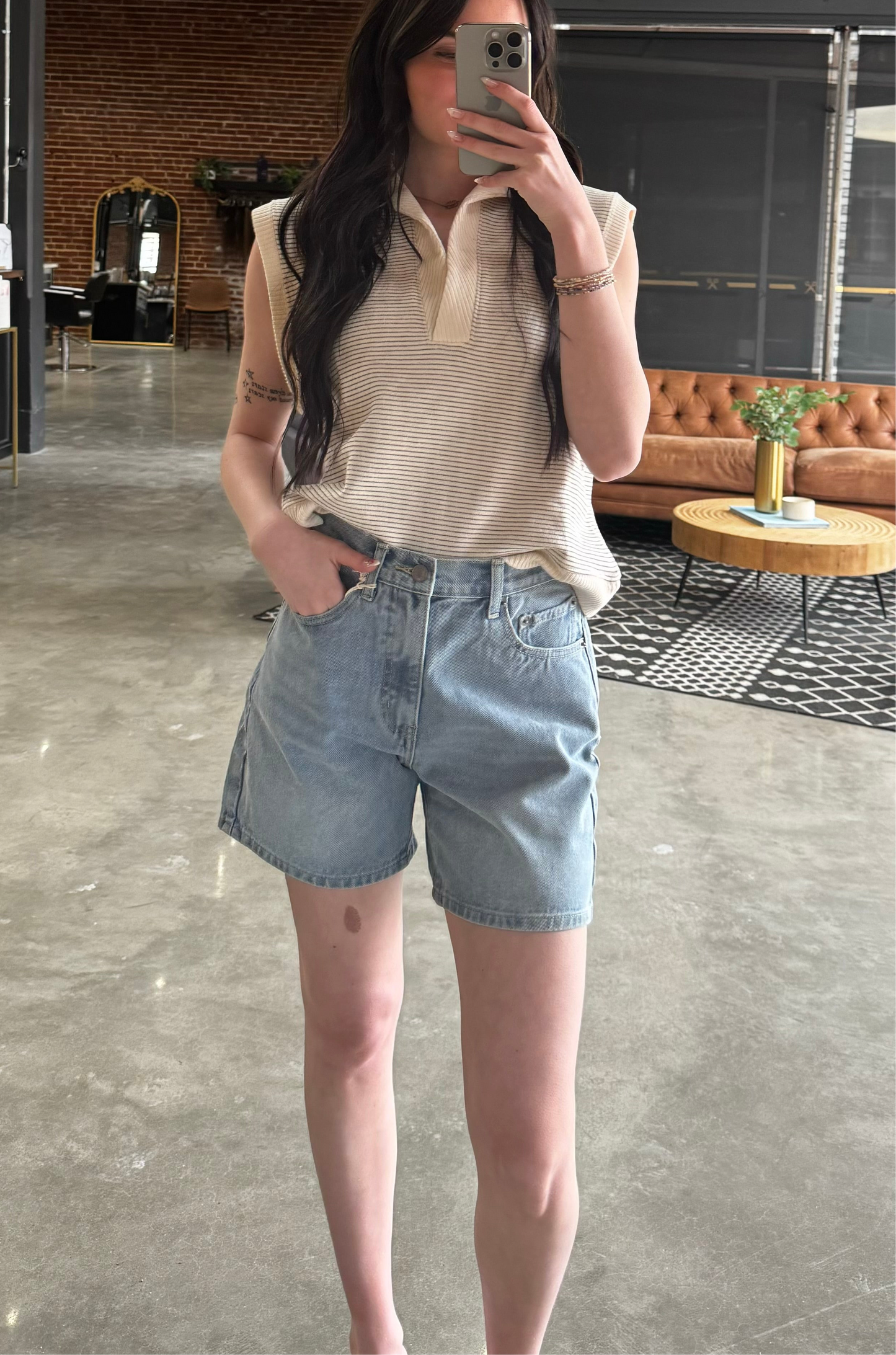 Vintage Denim Short