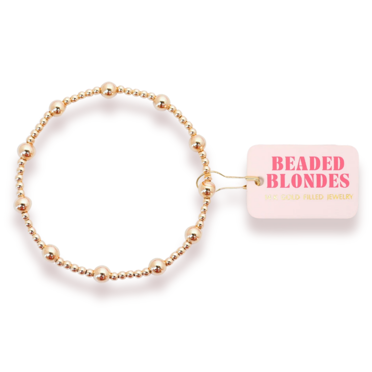 Beaded Blondes Lively Bracelet - Gold