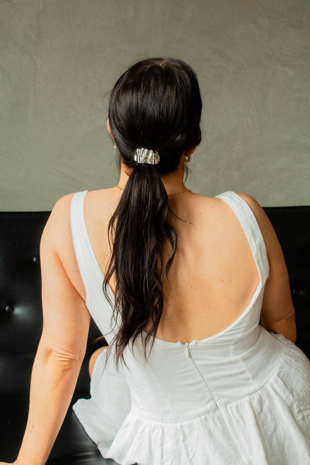 Crinkled Ponytail Cuff