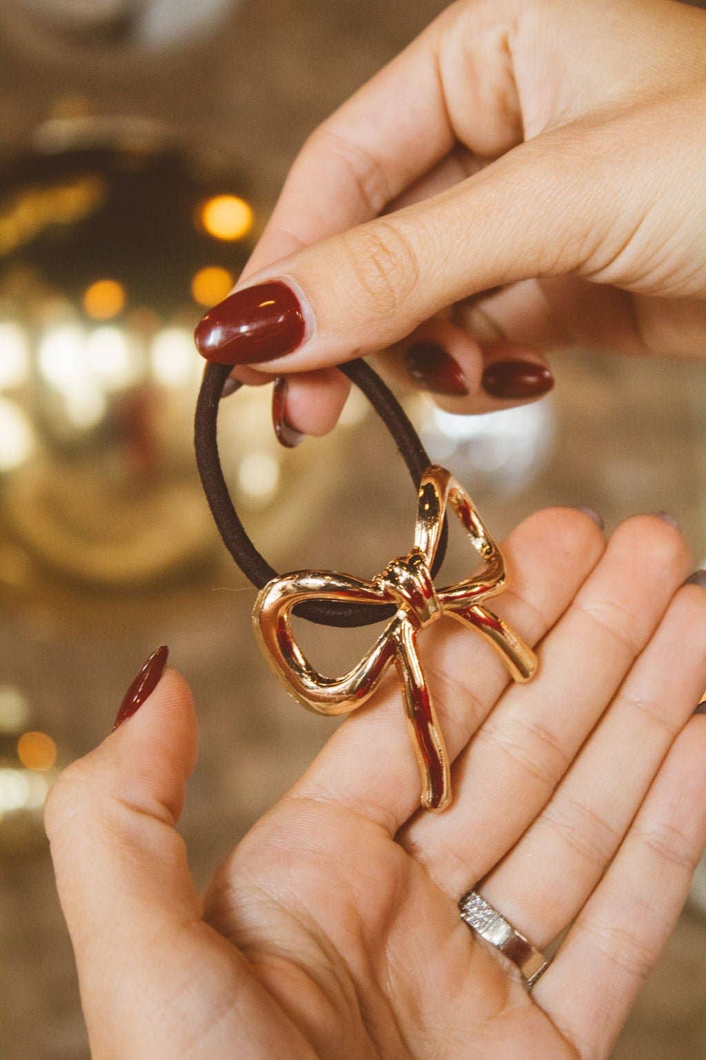 Bow Ponytail Cuff