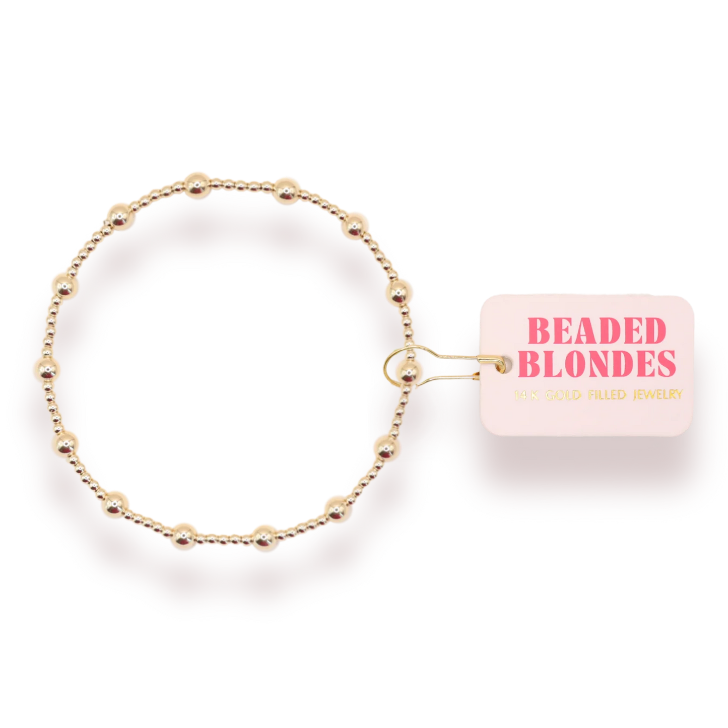 Beaded Blondes June Bracelet-Gold