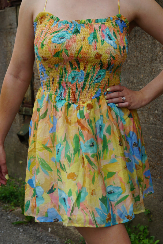Sunset Garden Dress