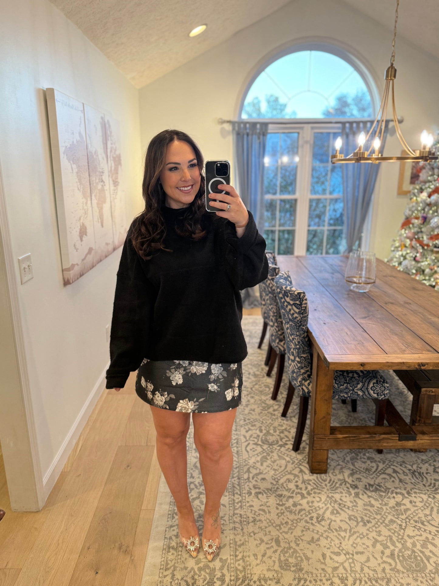 Floral Printed Skirt