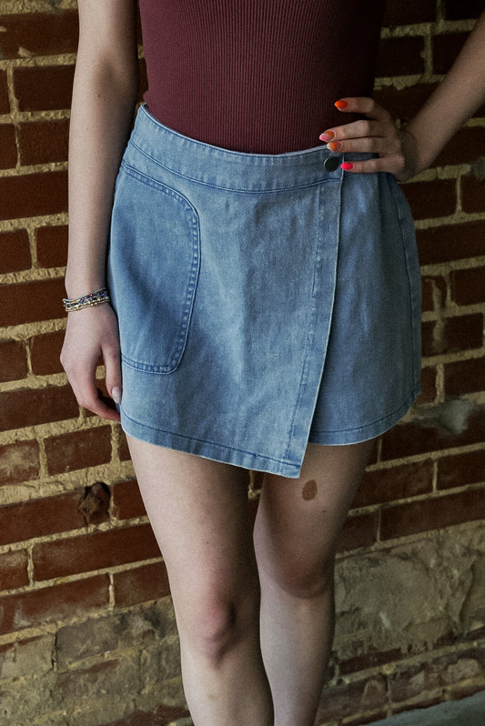 Twill Skort