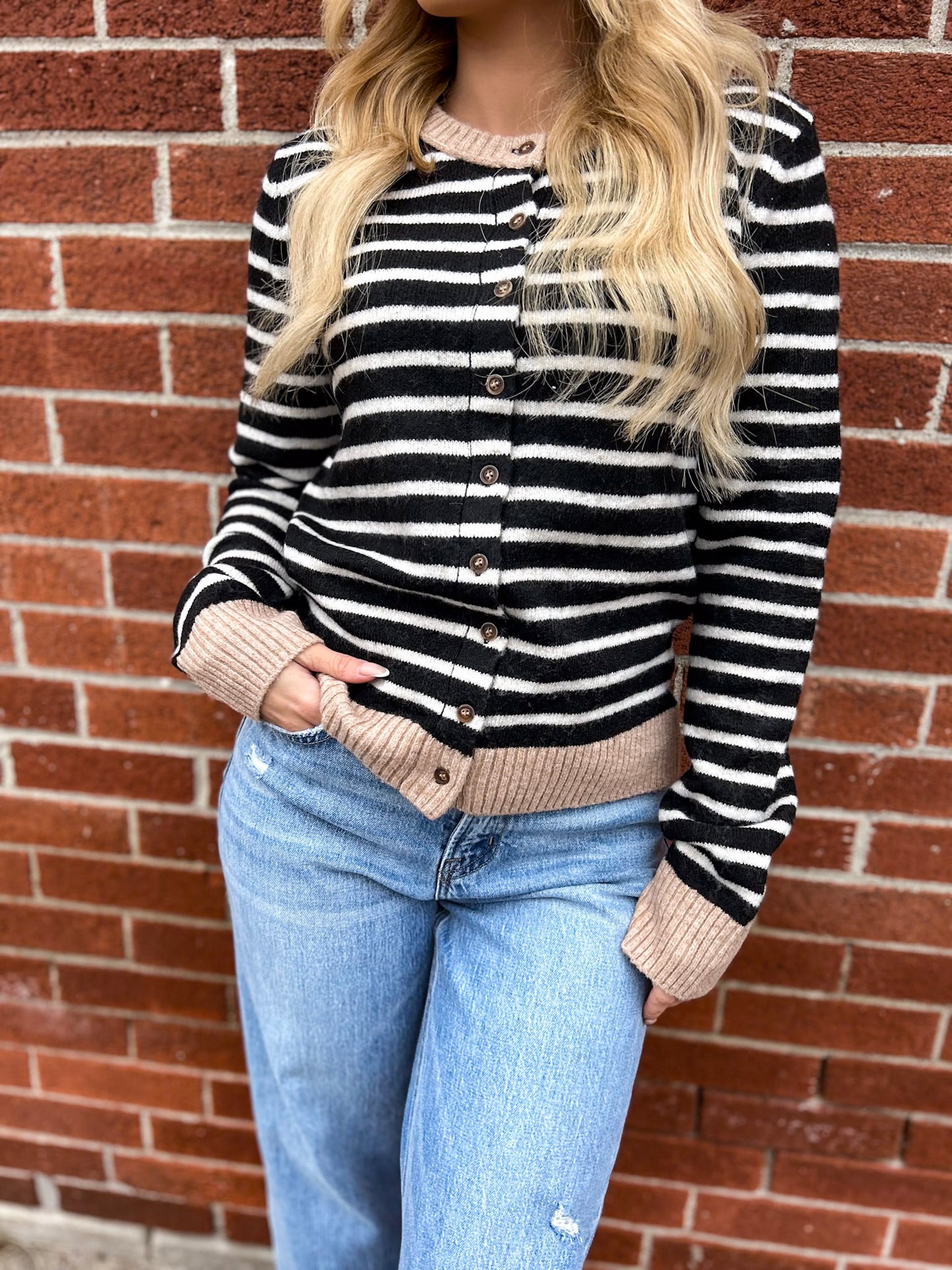 Avery Colorblock Cardigan