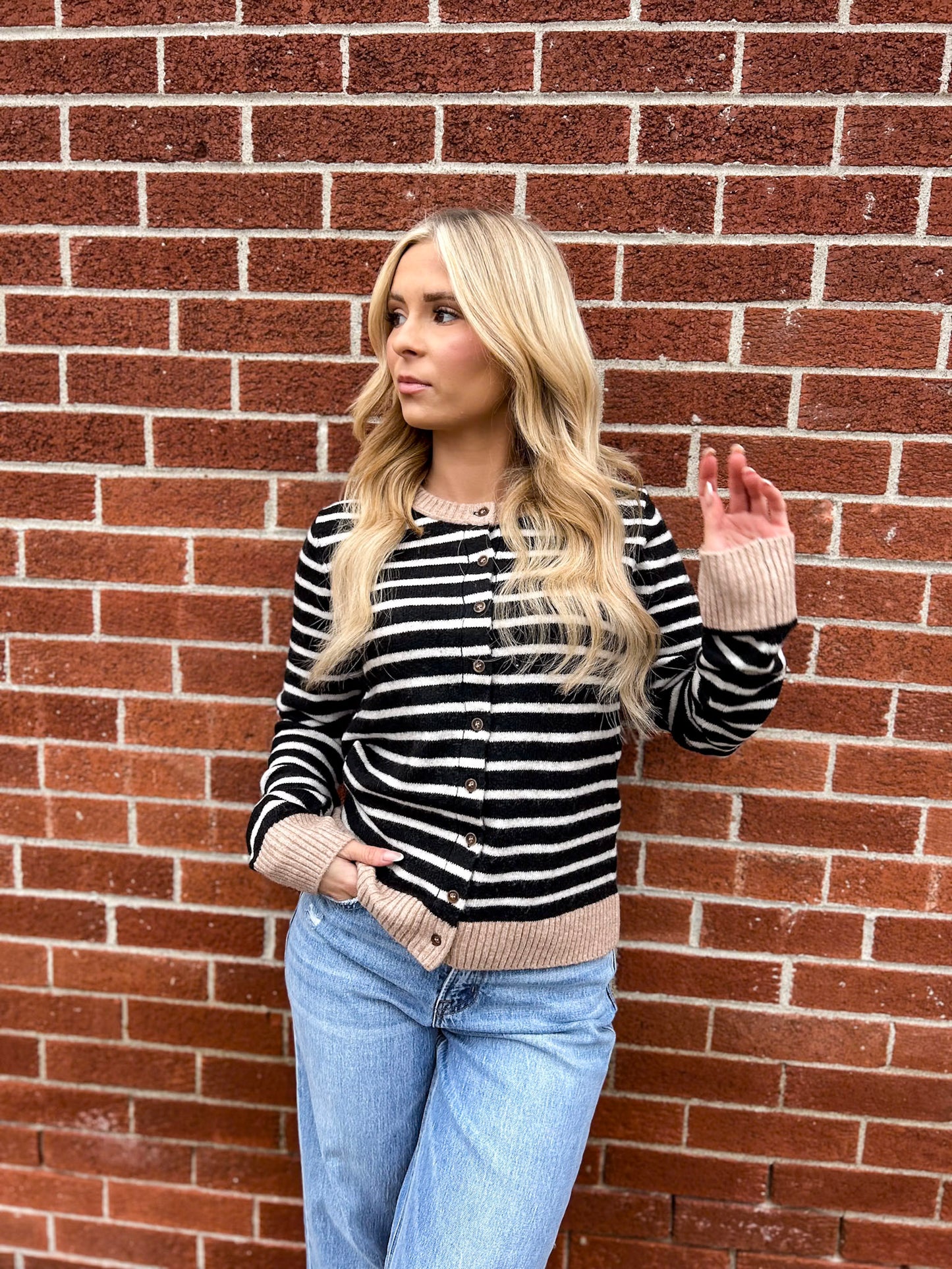 Avery Colorblock Cardigan