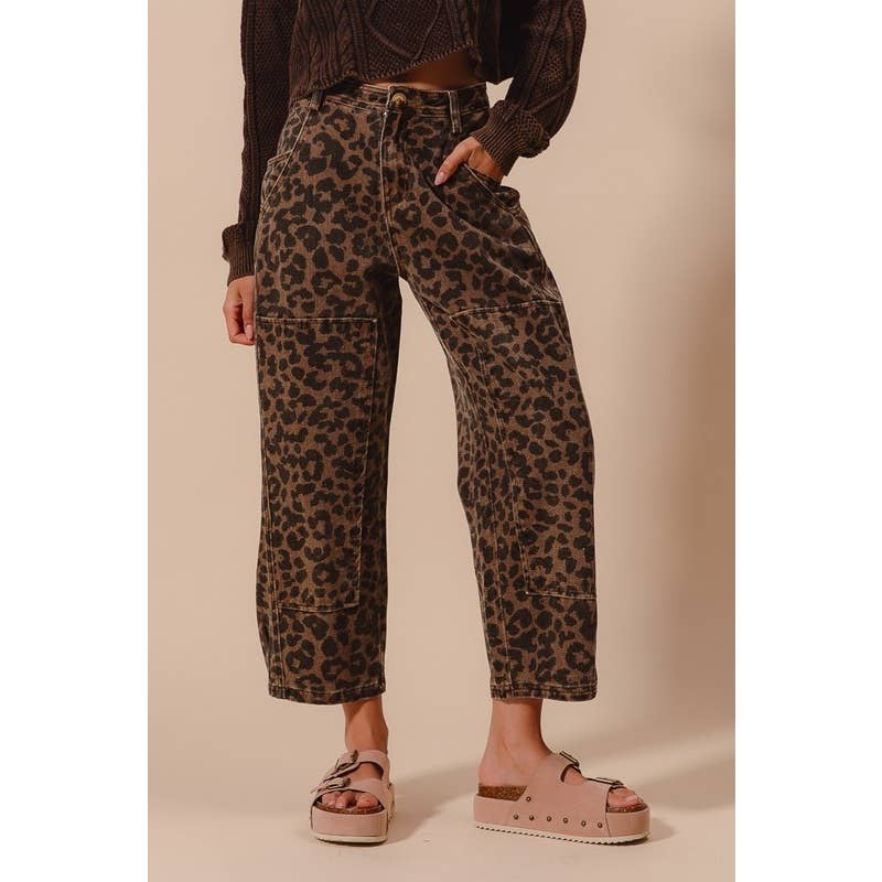 Leopard Print Pants