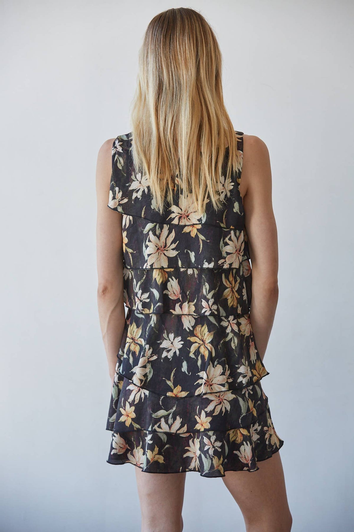 The Wildflower Mini - Women's Floral Sleeveless Mini Dress