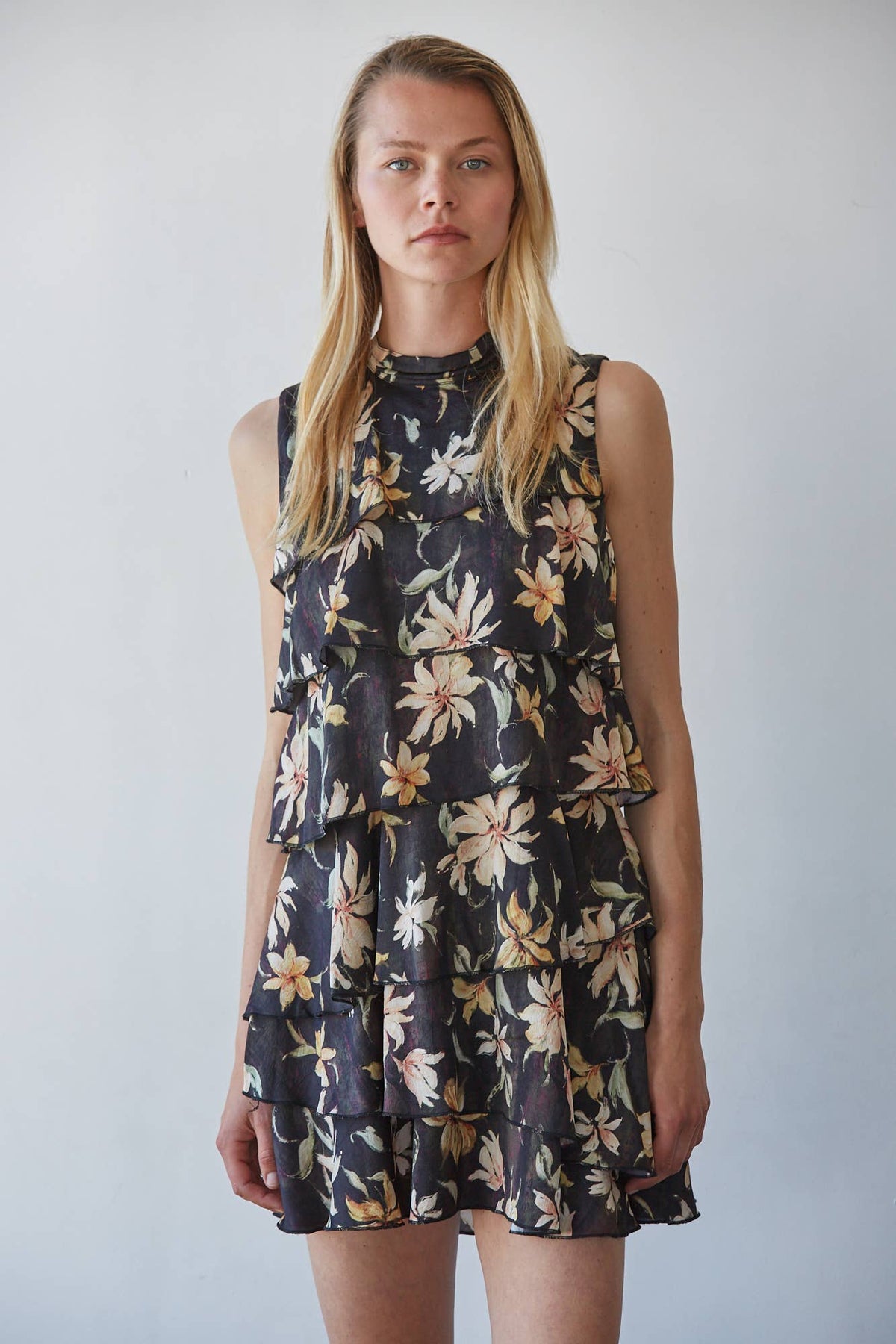 The Wildflower Mini - Women's Floral Sleeveless Mini Dress