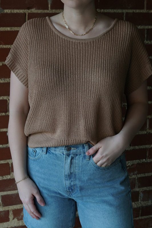The Sunset Knit Top