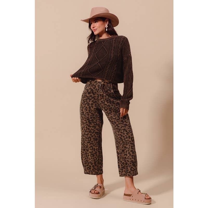 Leopard Print Pants