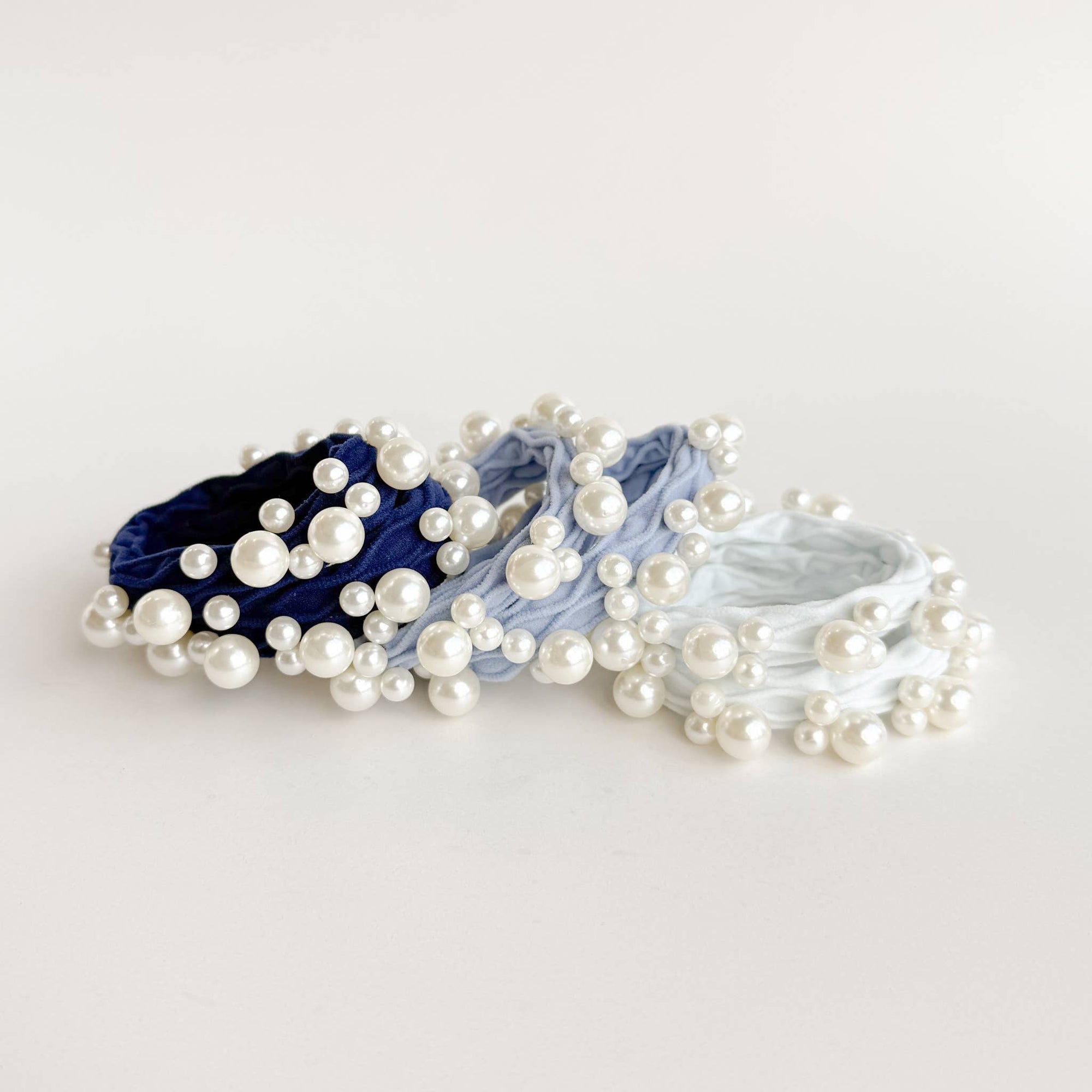 Coastal Pearl Hair Ties (Set of 6)