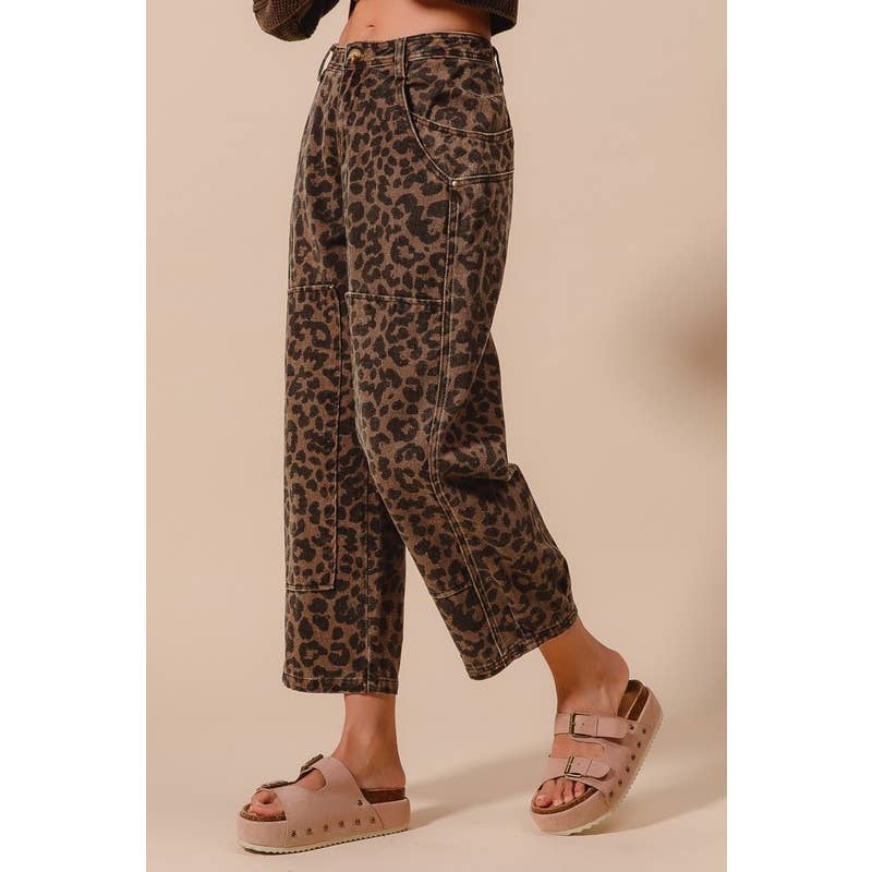 Leopard Print Pants